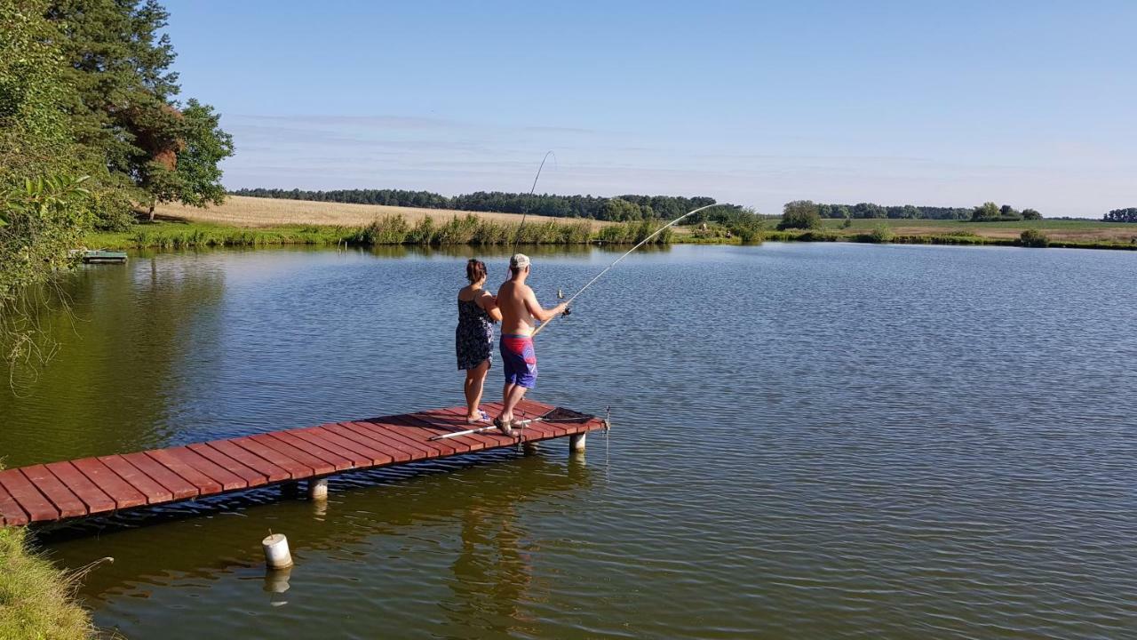 Stawy U Sikory - Dom Rybak - Agroturystyka I Lowisko Nowa Wies  Esterno foto